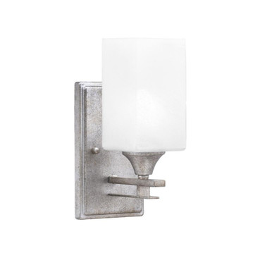 Uptowne 1 Light Up Glass Wall Sconce 10.5 Inch Tall by Toltec - 131-AS-541