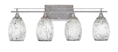 Uptowne 4 Light Vanity Light 27 Inch Length by Toltec - 134--10-27