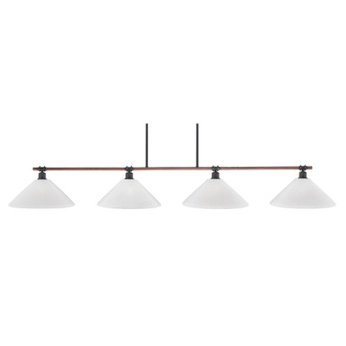 Blacksmith 4 Light Large Island Pendant by Toltec - 1744-2161