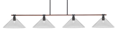 Blacksmith 4 Light Large Island Pendant by Toltec - 1744-2161