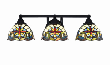 Paramount 3 Light Vanity Light 23.5 Inch Length by Toltec - 174-65-93