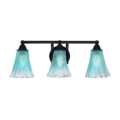 Paramount 3 Light Vanity Light 21.75 Inch Length by Toltec - 174-85-72