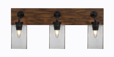 Oxbridge 3 Light Vanity Light 10.25 Inch Tall by Toltec - 1773-GPDW-530