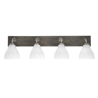 Oxbridge 4 Light Vanity Light 37 Inch Length by Toltec - 1774-GPDW-4761