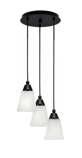 Array 3 Light Small Pendant 10.75 Inch Wide by Toltec - 1818-MB-10.75