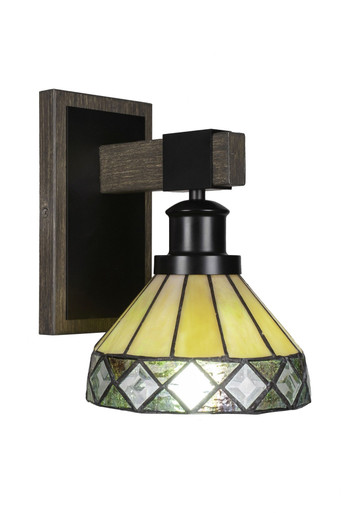 Tacoma 1 Light Wall Sconce 9.75 Inch Tall by Toltec - 1841-7-975-