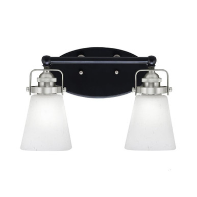Easton 2 Light Vanity Light 14.5 Inch Length by Toltec - 1932-MBBR-460
