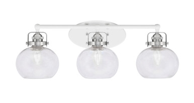 Easton 3 Light Vanity Light 27 Inch Length by Toltec - 1933-WHBN-202