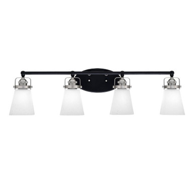 Easton 4 Light Vanity Light 33.75 Inch Length by Toltec - 1934-MBBN-460