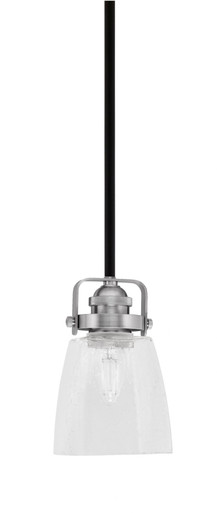 Easton 1 Light Steel Mini Pendant 7.5 Inch Tall by Toltec - 1941-MBBR-460
