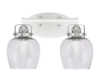 Easton 2 Light Vanity Light 10.25 Inch Tall by Toltec - 1932-MBBR-4810