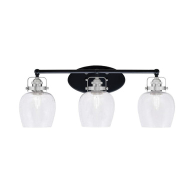 Easton 3 Light Vanity Light 26 Inch Length by Toltec - 1933-WHBN-4810