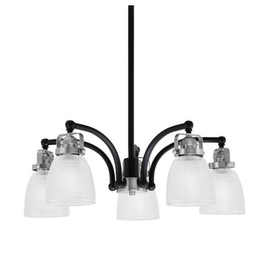 Easton 5 Light Medium Chandelier by Toltec 1945-WHBN-500