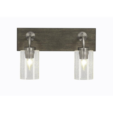 Oxbridge 2 Light Vanity Light 10 Inch Tall by Toltec - 207_1772-GPDW-300