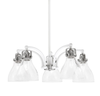 Easton 5 Light Medium Chandelier by Toltec 1945-WHBN-4760 - 1945-WHBN-4760
