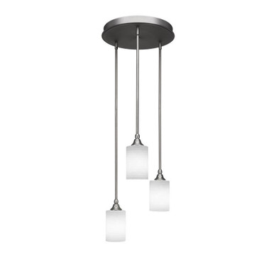 Empire 3 Light Large Pendant 18.5 Inch Wide by Toltec - 2143-185-1125-
