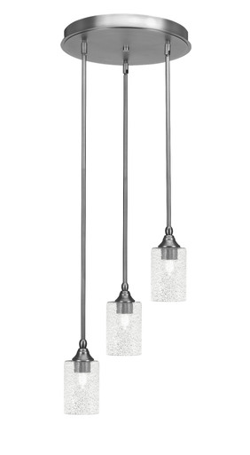 Empire 3 Light Medium Pendant 14.25 Inch Wide by Toltec - 2143-1425-1125