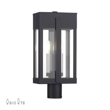 Berksford 2 Light Large Outdoor Post Top Lantern 18.5 x 5 Inches by Livex  - 28964