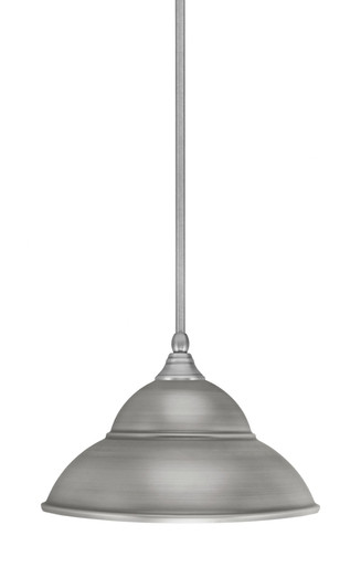 Any 1 Light Steel Medium Pendant 13 Inch Wide by Toltec - 23-13-85-