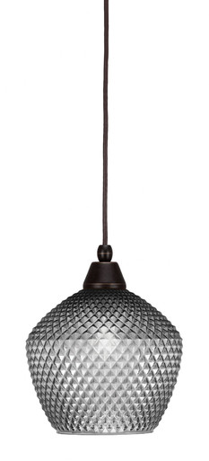 Any 1 Light Small Pendant 10.75 Inch Tall by Toltec - 22-BN-4912