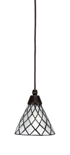 Any 1 Light Cord Small Pendant 7.5 Inch Tall by Toltec - 22-BN-202