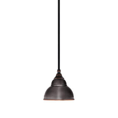 Any 1 Light Stem Small Pendant 7.25 Inch Tall by Toltec - 23-7-725-
