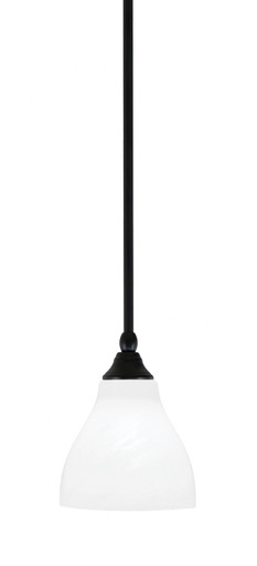 1 Light Stem Hung Small Pendant 8 Inch Tall by Toltec - 23-BC-4760