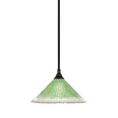 Any 1 Light Medium Pendant 8 Inch Tall by Toltec - 23-12-8-