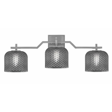 Corbin 3 Light Bath Bar 10 Inch Tall and 26.75 Inch Length by Toltec - 2313-10-2675