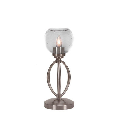 Marquise 1 Light Accent Table Lamp 13.75 x 5.75 Inches by Toltec - 2410-BN-4100