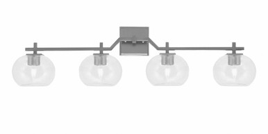 Corbin 4 Light Bath Bar 9.75 Inch Tall and 37 Inch Length by Toltec - 2314-975-37