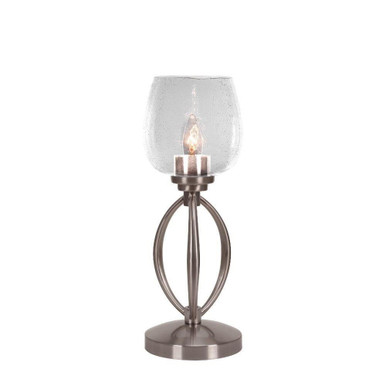 Marquise 1 Light Accent Table Lamp 14.5 x 6 Inches by Toltec - 2410-BN-4810