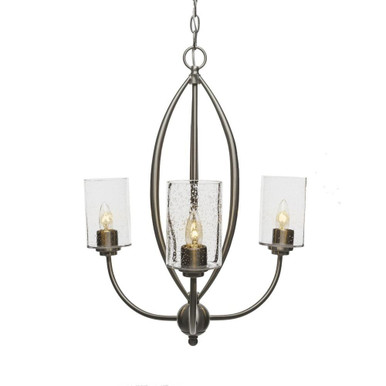 Marquise 3 Light Small Chandelier by Toltec - 2413-17752425