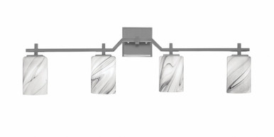 Corbin 4 Light Bath Bar 10.75 Inch Tall and 33.5 Inch Length by Toltec - 2314-1075-335