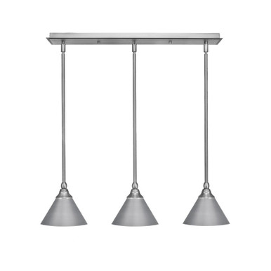 Any 3 Light Linear Pendant 26.75 Inch Length by Toltec - 25-7-625-2675