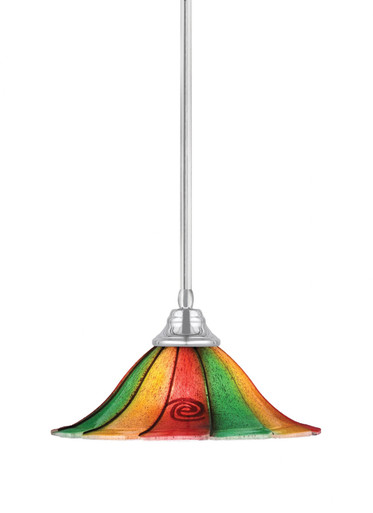 Any 1 Light Mardigras Glass Medium Pendant 14 Inch Wide by Toltec - 26-14-85-