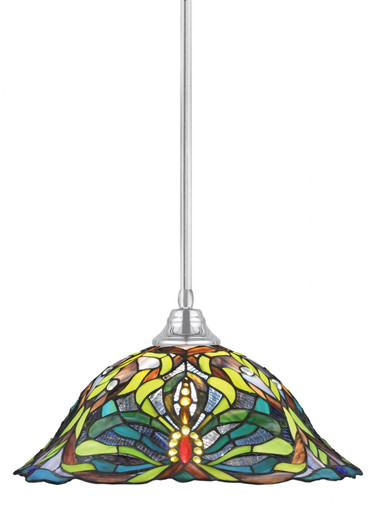 Any 1 Light Steel Large Pendant 19 Inch Wide by Toltec - 26-19-10-