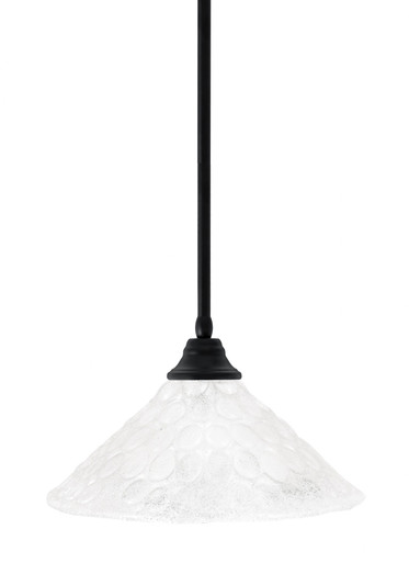 Any 1 Light Steel Large Pendant 9.75 Inch Tall by Toltec - 26-16-975-