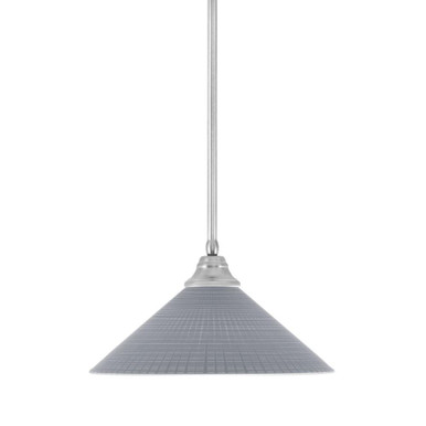 Any 1 Light Matrix Glass Large Pendant 16 Inch Wide by Toltec - 26-40