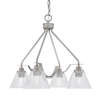 Odyssey 3 Light Small Chandelier by Toltec 2604-MB-302