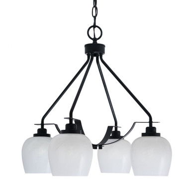 Odyssey 3 Light Small Chandelier by Toltec 2604-MB-4810 - 2604-MB-4810