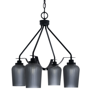 Odyssey 3 Light Small Chandelier by Toltec 2604-MB-4250 - 2604-MB-4250