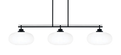 Odyssey 3 Light Oversized Island Pendant 52.75 Inch Length by Toltec - 2633-BN-206