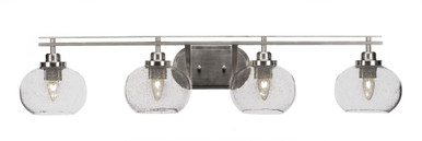 Odyssey 4 Light Vanity Light 40.25 Inch Length by Toltec - 2614-4025-8-4025