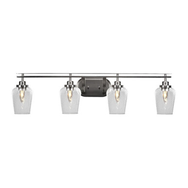 Odyssey 4 Light Vanity Light 38.25 Inch Length by Toltec - 2614-BN-210