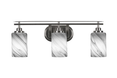 Odyssey 3 Light Vanity Light 26 Inch Length by Toltec - 2613-BN-3001