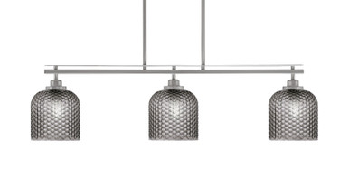 Odyssey 3 Light Island Pendant 38.75 Inch Length by Toltec - 2636-MB-4912