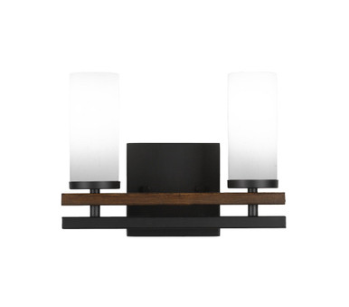 Belmont 2 Light Vanity Light 10.75 Inch Length by Toltec - 2712-GPDW-801