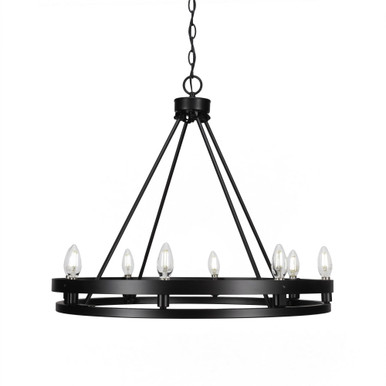 Belmont 8 Light Large Chandelier by Toltec - 2708-272475
