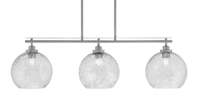 Odyssey 3 Light Island Pendant 41.75 Inch Length by Toltec - 2636-MB-4350